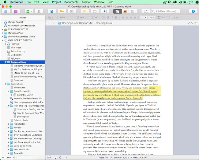 is microsoft word good for journaling mac